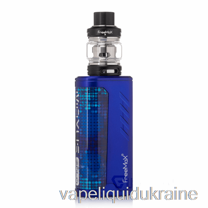 Vape Liquid Ukraine Freemax Maxus SOLO 100W Starter Kit Cobalt Blue